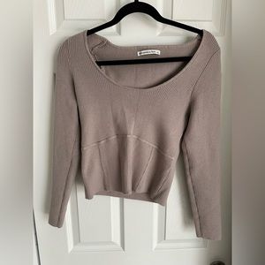 Abercrombie and Fitch Corset Style Top